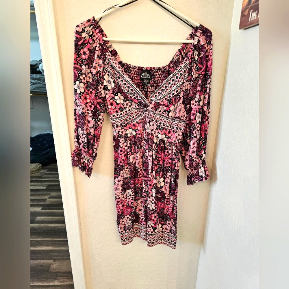 Floral Pink Dress